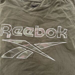 Reebok Men's Camouflage Logo Tee